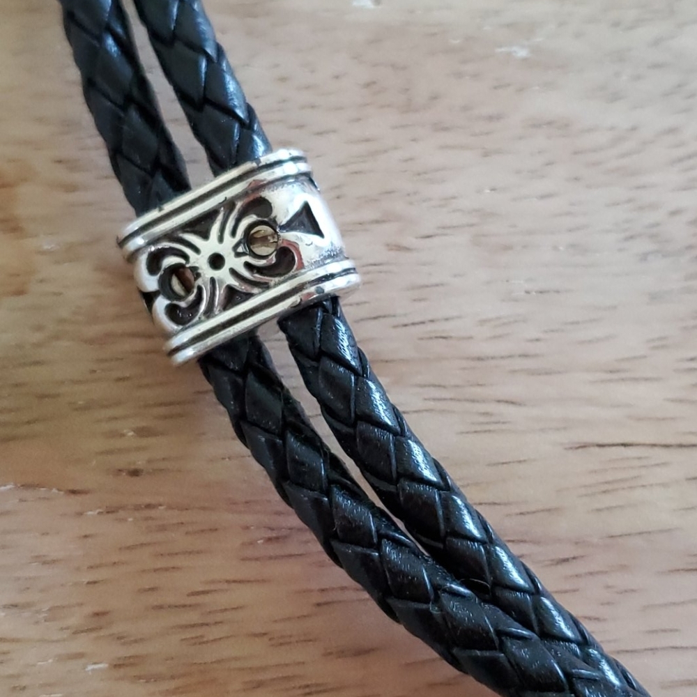 Brighton Retired Rope Belt Black - Picture 2 of 6